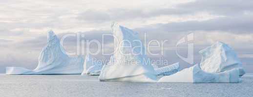 Beautiful icebergs