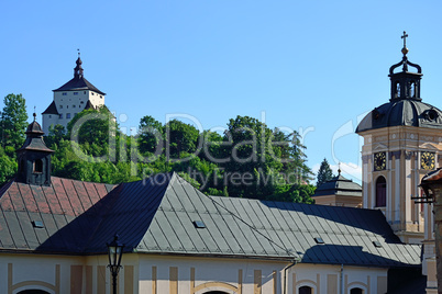 Castle and church