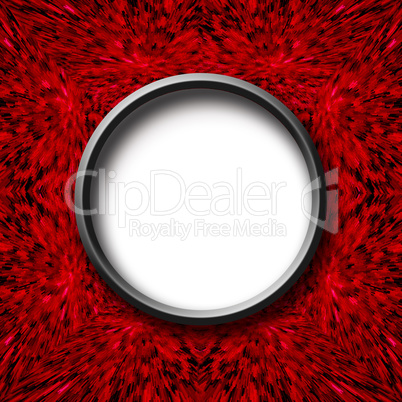 red abstract texture with round center