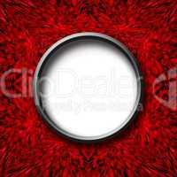 red abstract texture with round center