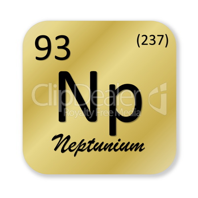 Neptunium element