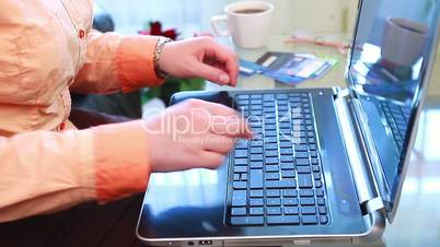 Shopping Online Using Laptop Computer 2