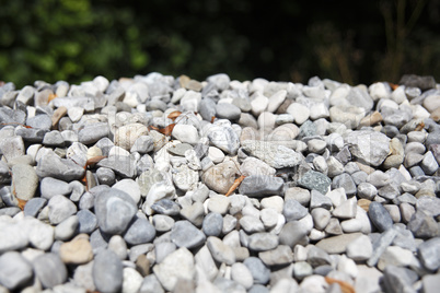 Gray gravel