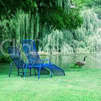 park with a picturesque lake and recreation areas