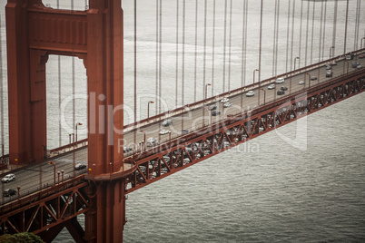 Golden Gate Brücke im Nebel, San Francisco