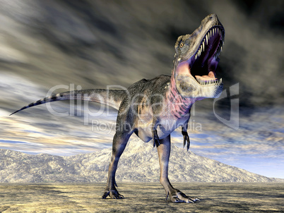 Dinosaurier Tarbosaurus