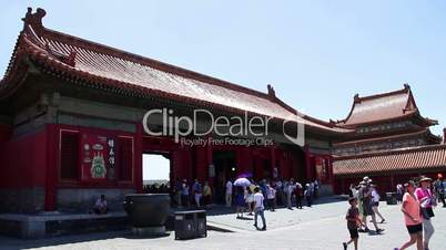 Palace museum at daytime. Treasure gallery HD.