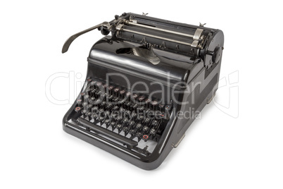 Typewriter on White