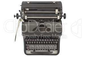 Typewriter on White