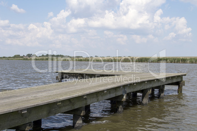 Jetty on the lake