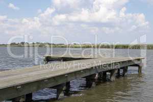 Jetty on the lake