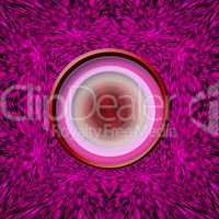 violet abstract texture with round center