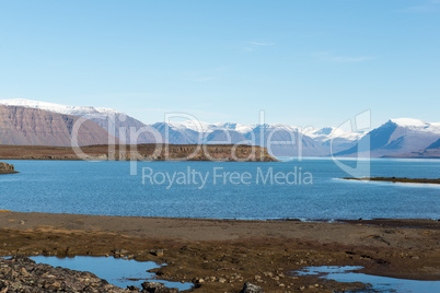 Arctic landscape in Greenland