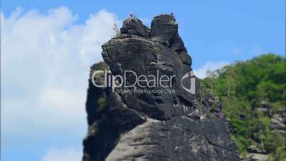 free climbing mountain rock tilt shift time lapse 11436