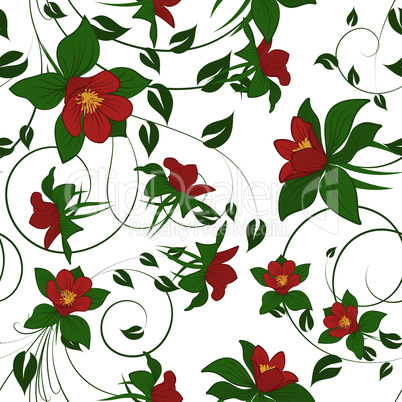 Seamless floral pattern