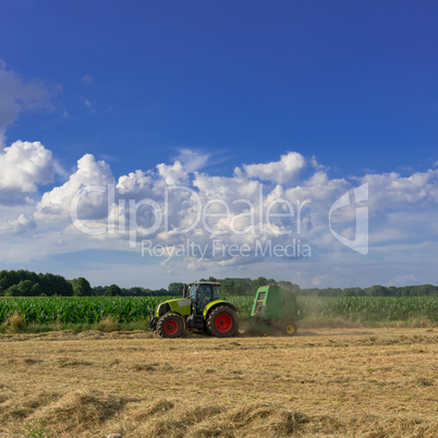 Tractors and harvesting