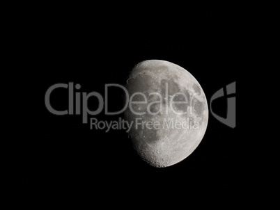 Gibbous moon