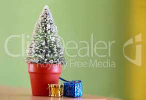 Christmas decorative fir tree