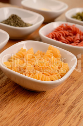 Pasta ingredients