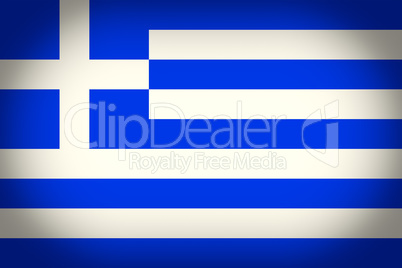 Retro look Greece flag