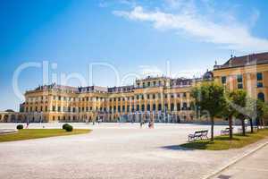Schonbrunn Palace royal residence