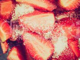 Retro look Strawberry