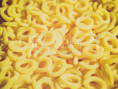 Retro look Pasta picture