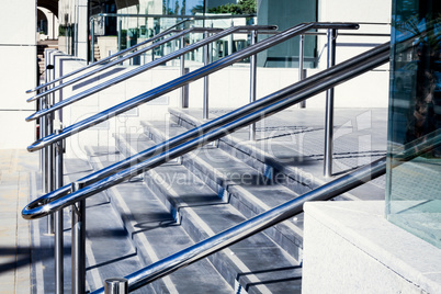 Stainless steel railings