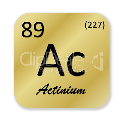Actinium element