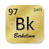 Berkelium element