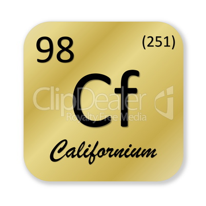 Californium element