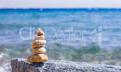 Stones on a beach