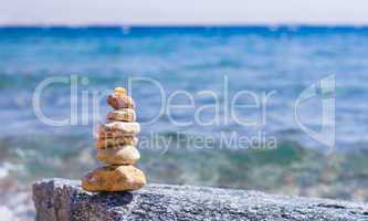 Stones on a beach