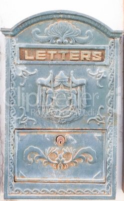 beautiful old mailbox
