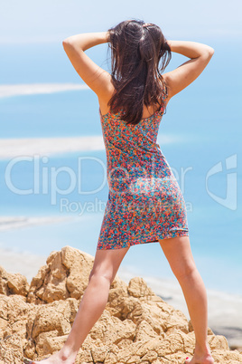 Girl at the Dead Sea