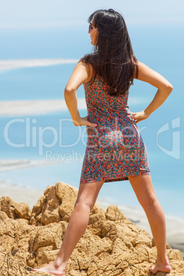 Girl at the Dead Sea