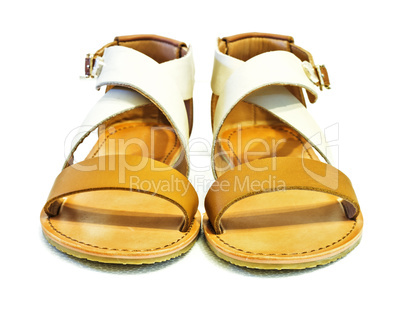 leather sandals