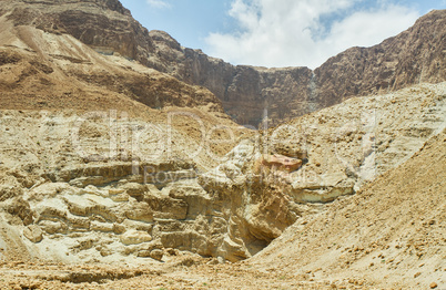 dead sea cliffs