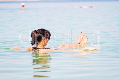 Girl at the Dead Sea