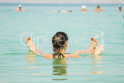 Girl at the Dead Sea