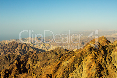 Sunrise over Red sea