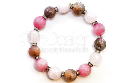 bracelet faceted stones