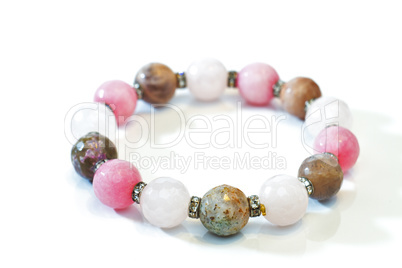 bracelet faceted stones