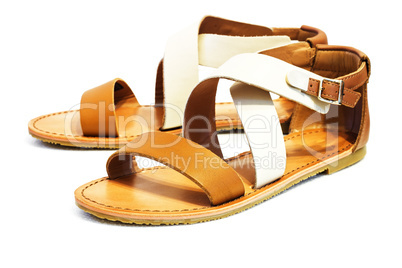 leather sandals