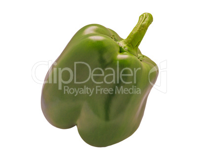 Sweet peppers isolated on a white background