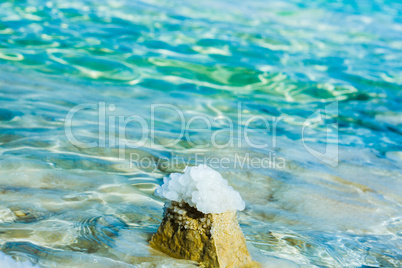 beautiful coast of the Dead Sea