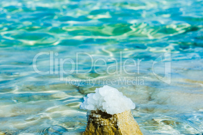 beautiful coast of the Dead Sea