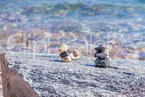 Stones on a beach