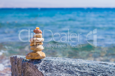 Stones on a beach