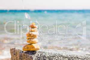 Stones on a beach